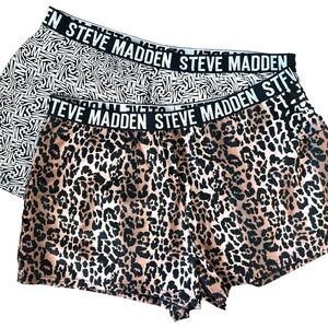 Steve Madden Two-Pack Sleep Boxer Shorts